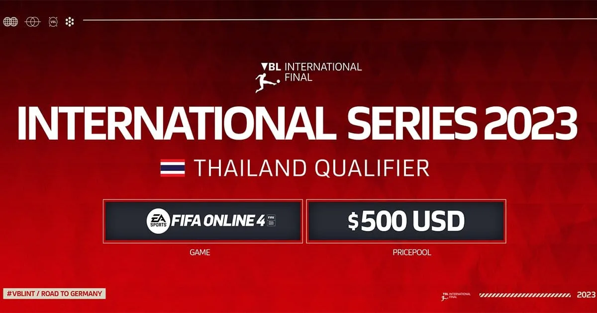 FIFA Online 4 ค้นหาตัวแทนประเทศไทย ลุย “VBL International Series 2023” ที่ประเทศเยอรมัน