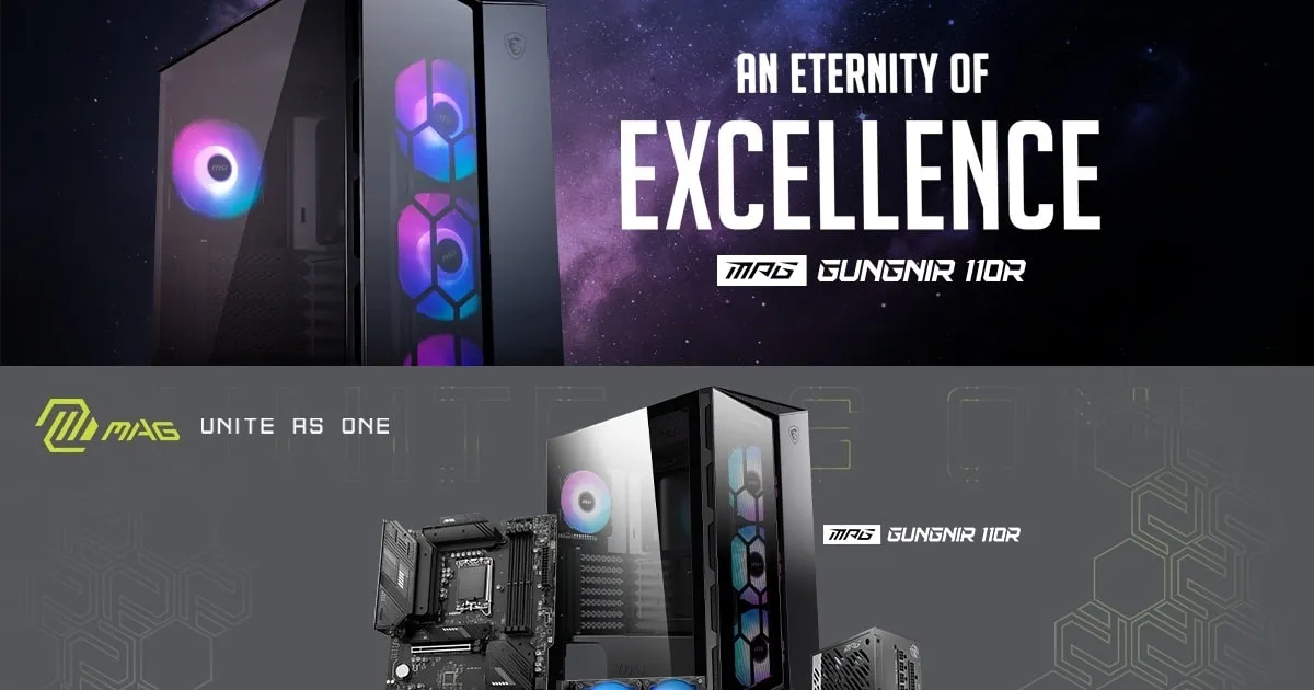 สุดยอดชุดอุปกรณ์ฮาร์ดแวร์จาก MSI ที่จะสร้างเครื่องพีซีในฝัน! ตอบโจทย์การใช้งานแบบเต็มประสิทธิภาพในราคาที่คุ้มค่า