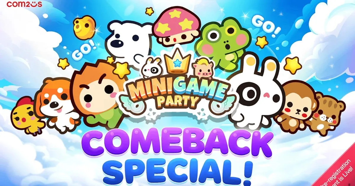 Minigame Party: Pocket Edition ลงทะเบียนล่วงหน้าได้แล้ววันนี้!!