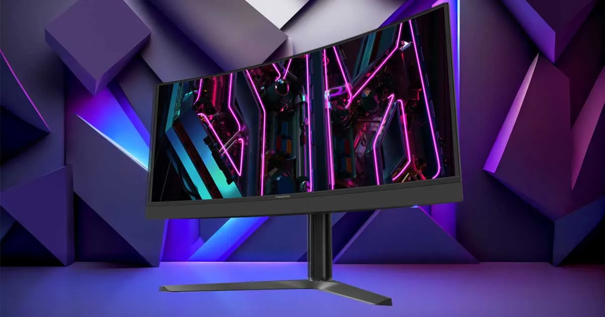 พบกับจอ Predator X34 V มอนิเตอร์ทรงโค้งขนาด 34 นิ้วส่งตรงจาก Acer