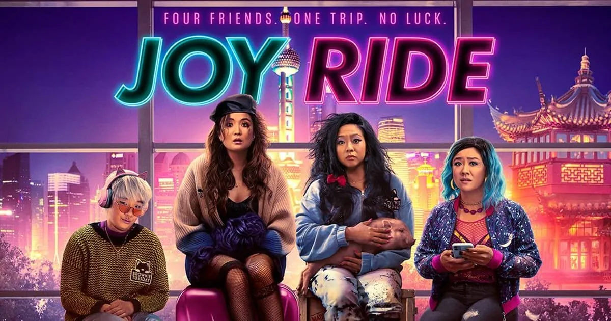 "JoyRide" เปิดคะแนนผู้ชมกลุ่มแรกก็แซ่บลืม หนังคอมเมดี้เรต R คว้า 100% บน Rotten Tomatoes