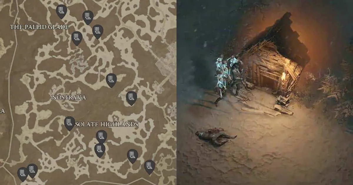 Diablo 4 รวมตำแหน่งดันเจี้ยนย่อยทั้ง 147 จุด ใครสายฟาร์มไม่ควรพลาด