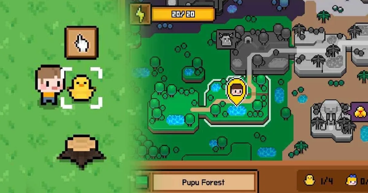 เปิดให้บริการ ForestCamp เกมมือถือโอเพ่นเวิร์ล ผจญภัยในป่าใหญ่แบบพิกเซล
