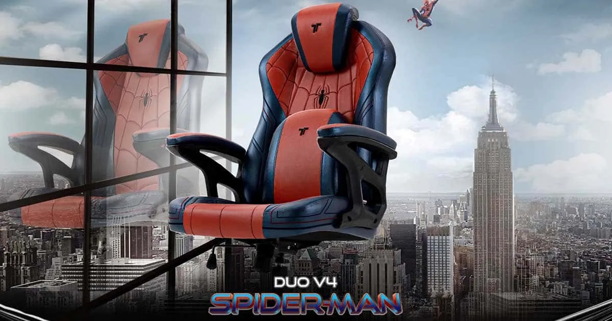 TTRacing Duo V4 & Duo V4 Pro Spider-Man Edition เก้าอี้เกมมิ่งที่แฟนไอ้แมงมุมต้องมี