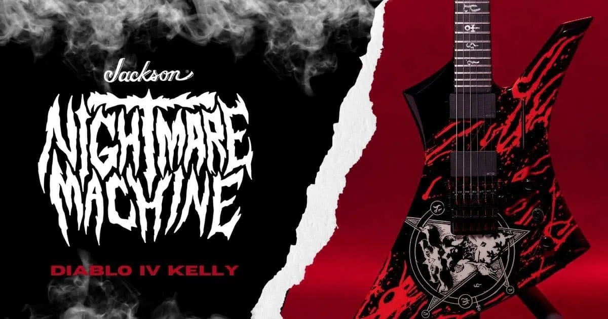 Diablo IV และ Jackson เปิดตัวกีตาร์ลายพิเศษ “Jackson Diablo IV Kelly”