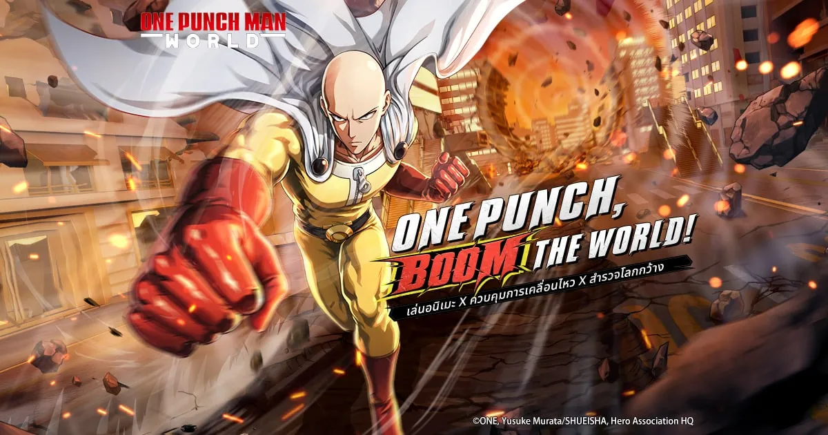 One Punch Man: World เตรียมเปิดโซน SEA โดยมี Perfect World Games เป็นผู้เผยแพร่!