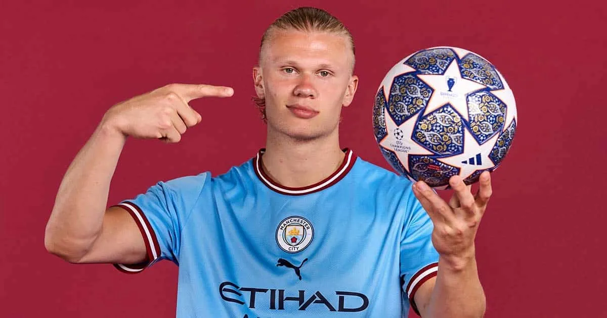 วงในเผย Erling Haaland เป็นตัวเต็งที่จะได้ขึ้นปกเกม EA Sports FC 24