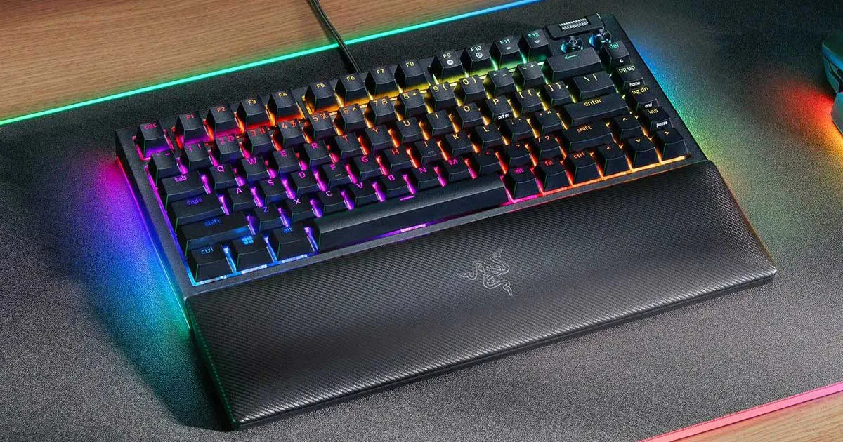 Razer เปิดตัว BlackWidow V4 75% คีย์บอร์ดที่รองรับ Hot-swap ตัวแรกจากค่ายเขียว