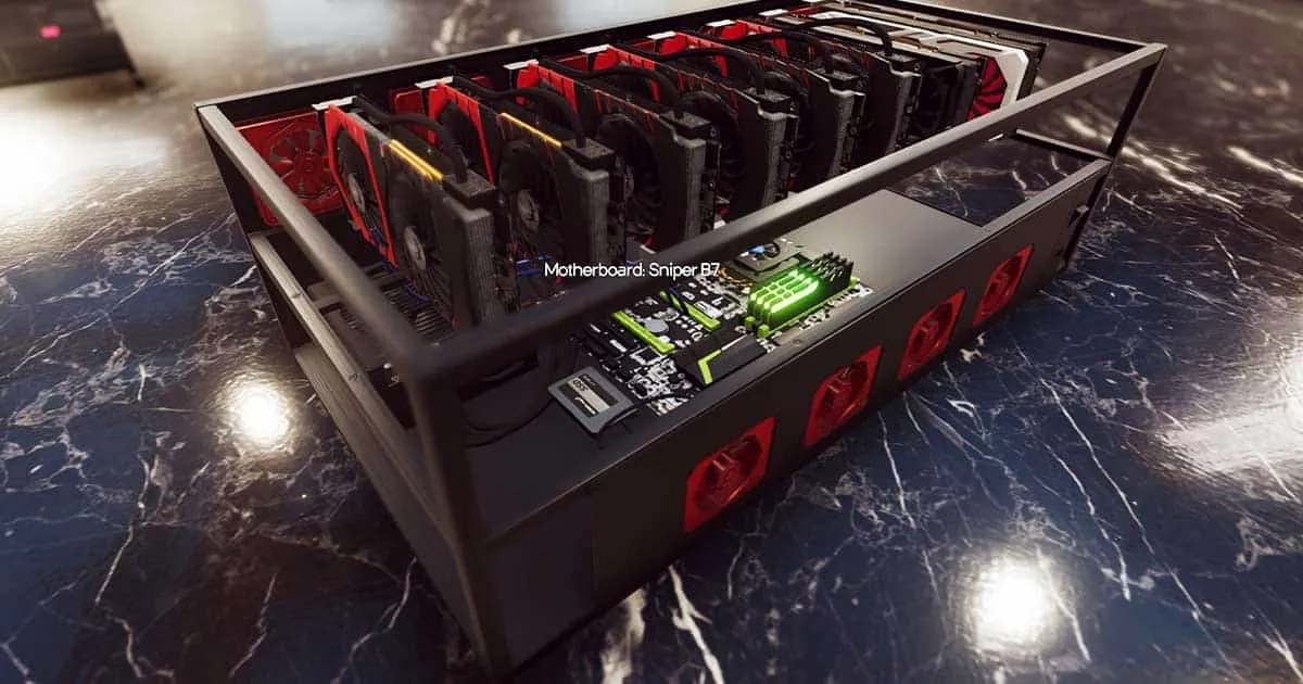Crypto Mining Simulator เกมจำลองขุดเหมืองคริปโต ลดราคาบน Steam