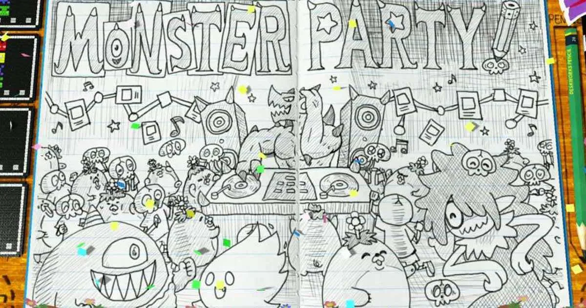 RPG Time! เกม RPG แนวบอร์ดเกมวาดมือบนสมุดสุดคลาสสิก ประกาศอัปเดต Monster Party Festival
