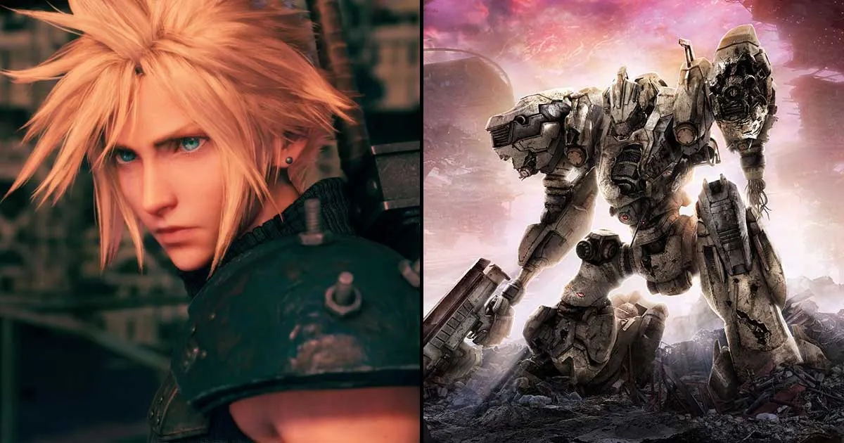 ผู้เล่น Armored Core 6 สร้างหุ่นรบเลียนแบบคลาวด์จากเกม Final Fantasy 7