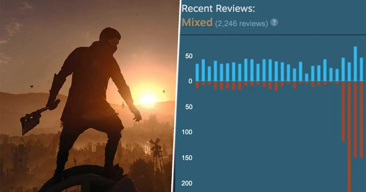 Dying Light 2 ถูกรีวิวบอมบ์บน Steam หลังผู้พัฒนาเพิ่ม Microtransaction เข้าไปในเกม