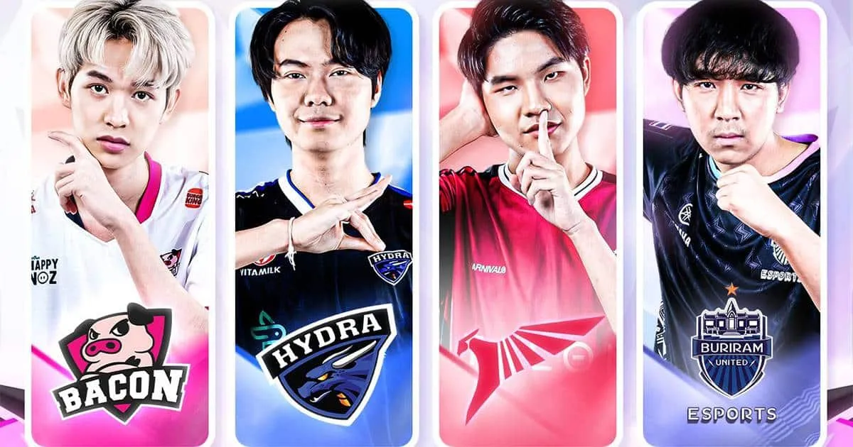 คอนเฟิร์ม 4 ทีมสุดท้าย RPL 2023 Winter โดยมี BAC นั่งสายบน