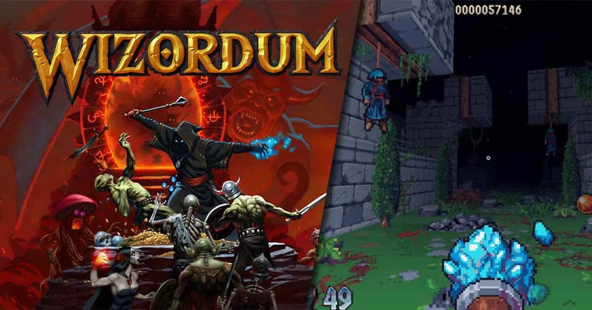 Wizordum เกม FPS สไตล์เรโทร สวมบทจอมเวทกับการตามหาต้นตอความโกลาหลพฤศจิกายนนี้