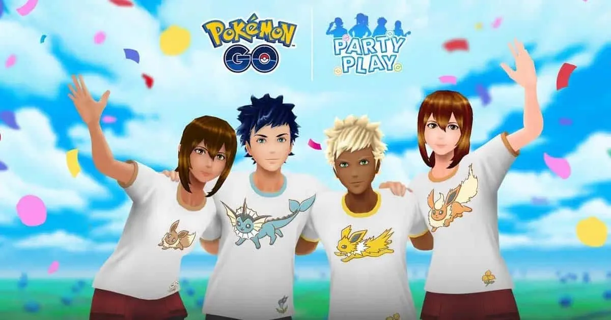 Pokemon GO จะเพิ่มระบบ Party Play ที่เล่นร่วมกันได้ 4 คนตั้งแต่ 18 ตุลาคมนี้