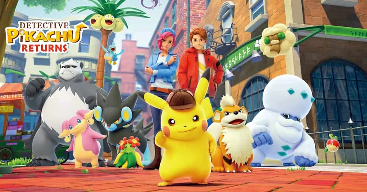 Detective Pikachu Returns เกมแนวผจญภัยสอบสวนคดีปริศนา วางจำหน่ายบน Nintendo Switch แล้ว