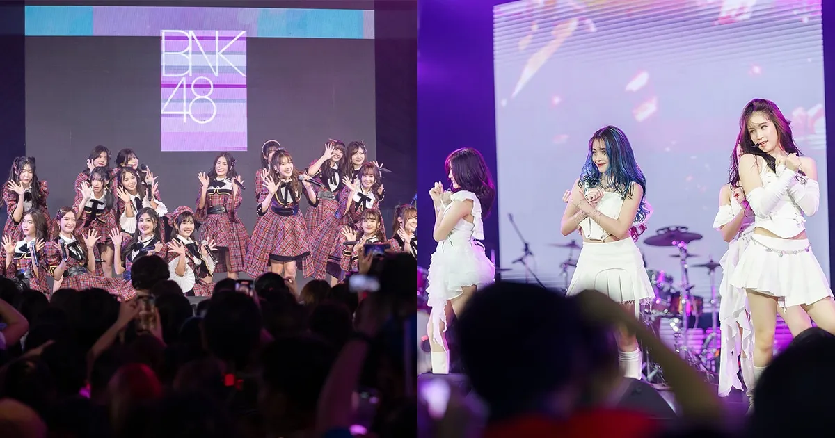 BNK48 ควง QRRA โชว์เพลงใหม่ถึงงาน “Nineentertain Birthday”