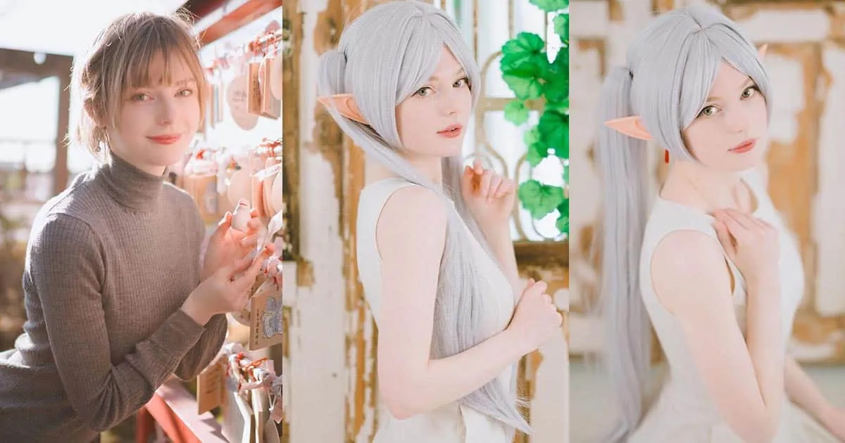 น้อง Ella Freya ต้นแบบตัวละคร Ashley ใน Resident Evil 4 คอสเป็น Frieren (รูปใหม่)