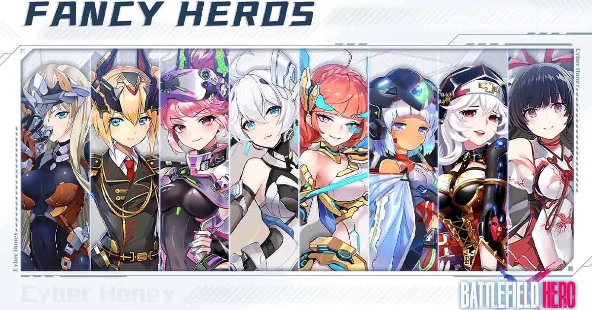 Battlefield Hero เกม Strategy ปกป้องโลกกับฮีโร่สาวสุดแฟนซีได้แล้วบน Android