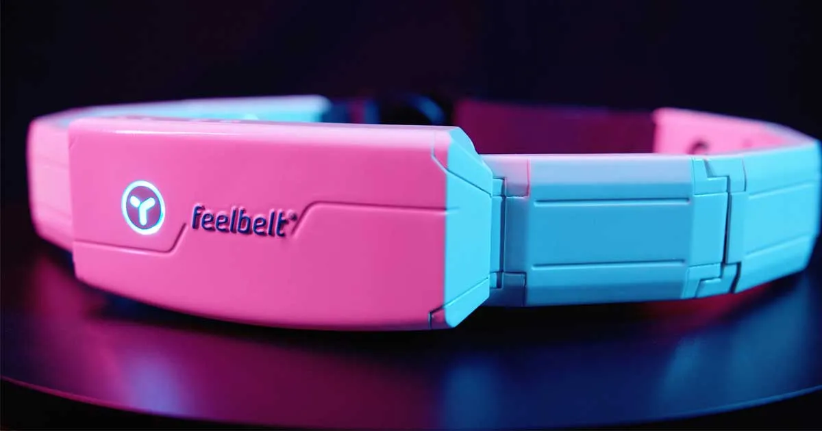 Sensit! เปิดตัว Feelbelt เข็มขัดพร้อมเทคโนโลยี Haptic ที่จะช่วยยกระดับการฟังเสียงไปอีกขั้น