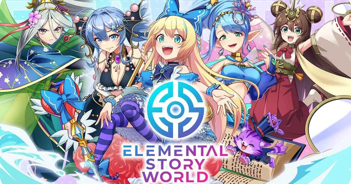 Elemental Story World เกม P2E แนว Puzzle RPG สไตล์อนิเมะ เปิดให้เล่นบนมือถือสโตร์ญี่ปุ่นแล้ว