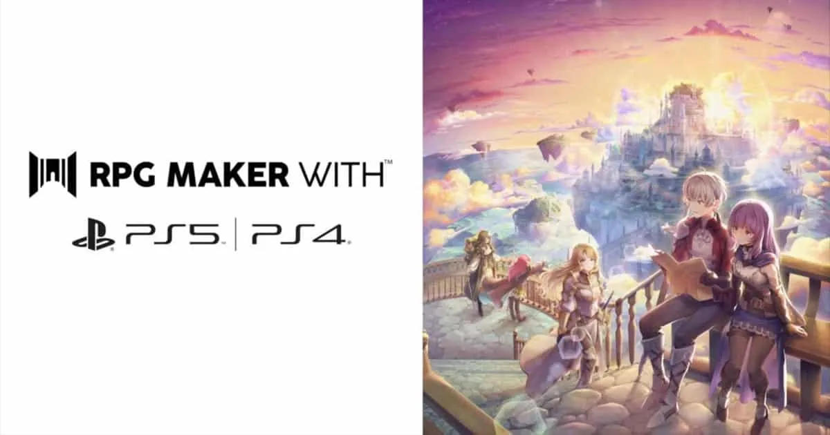 RPG Maker WITH ซอฟต์แวร์สร้างเกมตัวล่าสุดของซีรีส์ ประกาศเพิ่มเวอร์ชั่น PS5 และ PS4