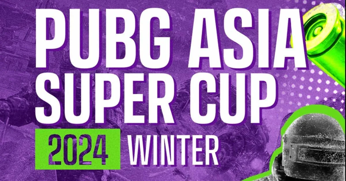 เตรียมมันส์! PUBG ASIA SUPER CUP 2024 Winter เริ่มแข่ง 16 มกราคมนี้