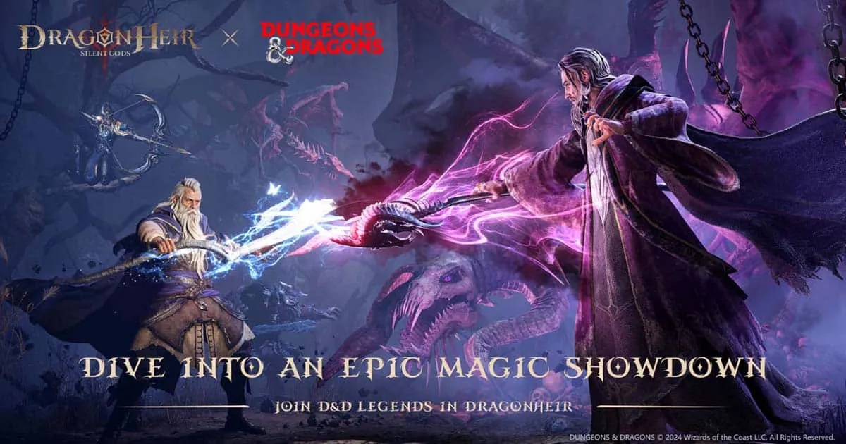 เปิดตัวมัลติเวิร์สของเกม Dragonheir กับการคอลแลปส์ร่วมกับเกม DUNGEONS & DRAGONS