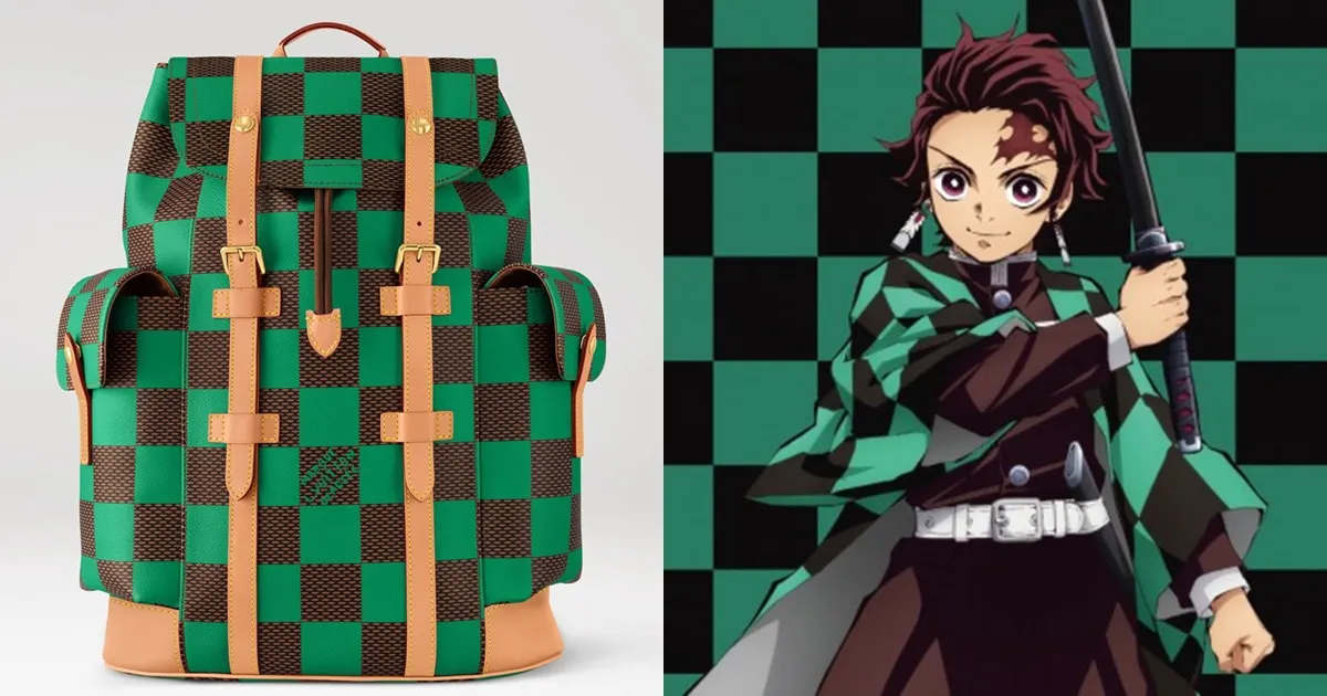 หลุยส์ วิตตอง ออกสินค้ากระเป๋าตัวใหม่ ชาวเน็ตญี่ปุ่นบอกนี่มันลาย Kamado Tanjiro ชัดๆ!