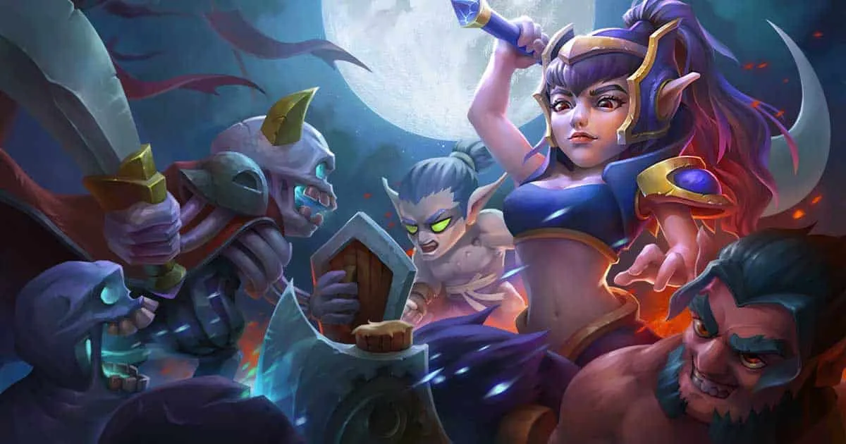แจกฟรี! Heroes Legend เกม RPG + MOBA เพลิดเพลินไปกับมหากาพย์แฟนตาซีบน Android