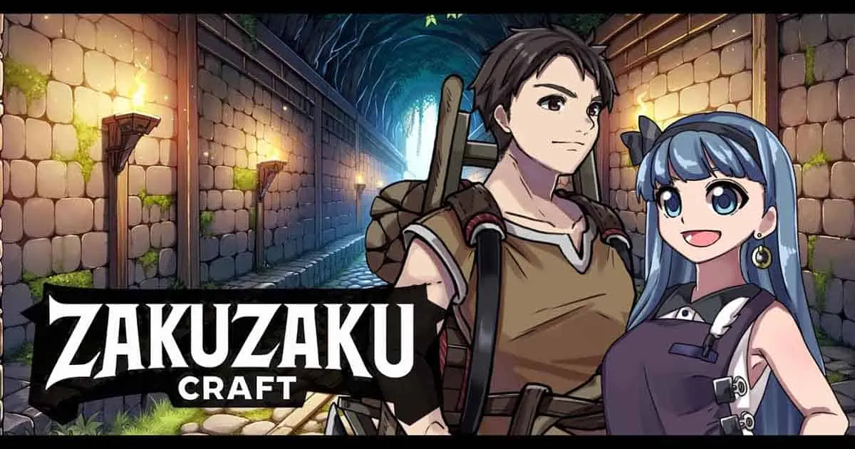 ZakuzakuCraft เกม Deck-building RPG ออกสำรวจดันเจี้ยนสุดอันตรายได้บนมือถือทั้งสองระบบ