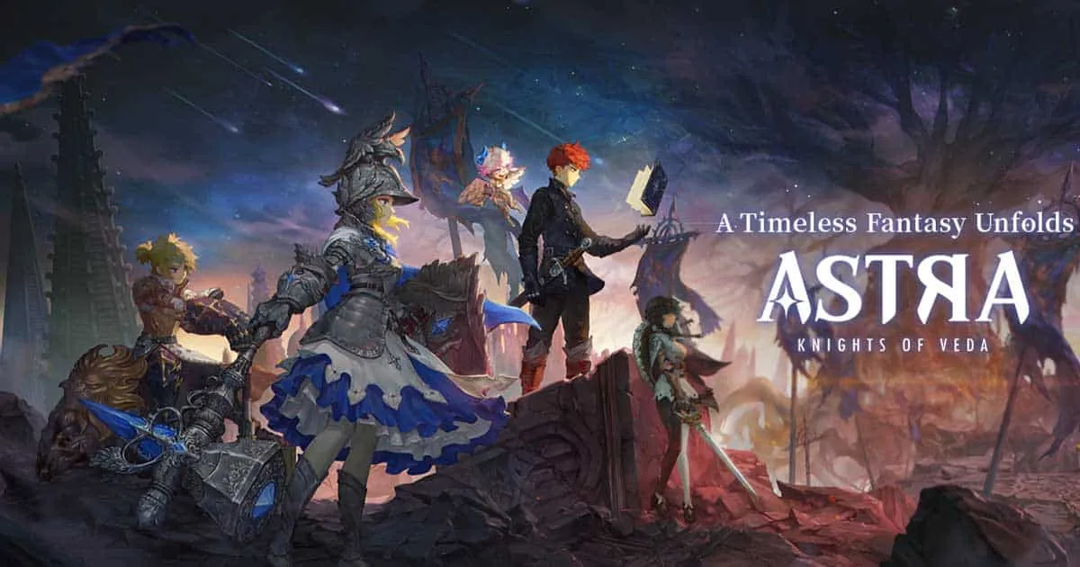 ASTRA: Knights of Veda เกม Action RPG ในโลกที่ความวิบัติกลืนกิน เปิดลงทะเบียน บนมือถือและพีซี