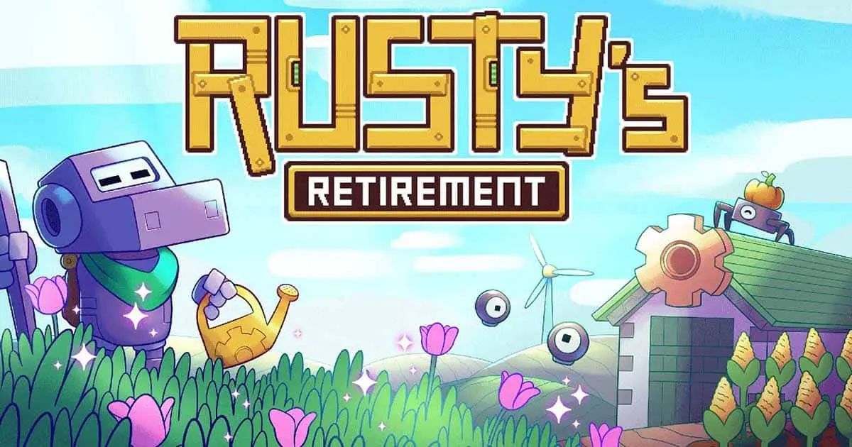 Rusty's Retirement เกมแนวปลูกผัก ทำสวน สุดชิลล์ กำลังลดราคาบน Steam