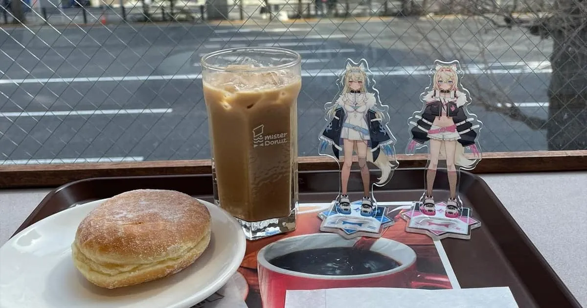 แฟน ๆ Hololive แห่เยี่ยม Mister Donut อากิบะ หลัง FuwaMoco ไปเยือน