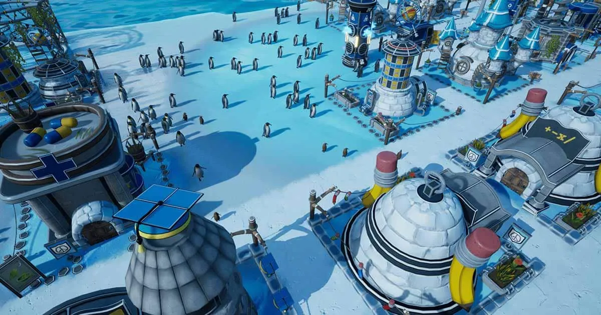 United Penguin Kingdom เกมสร้างเมือง สร้างอาณาจักรเพนกวิน กำลังลดราคาบน Steam