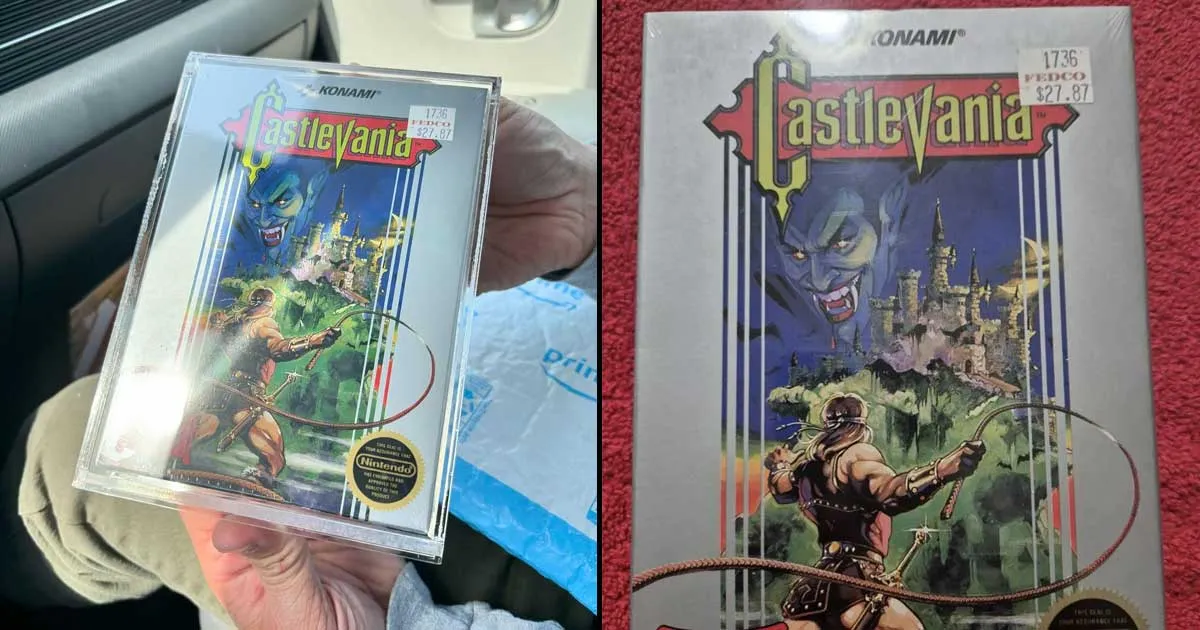 ตลับเกม Castlevania ภาคแรก สภาพนางฟ้า ถูกประมูลซื้อไปเป็นเงินกว่า 3 ล้านบาท