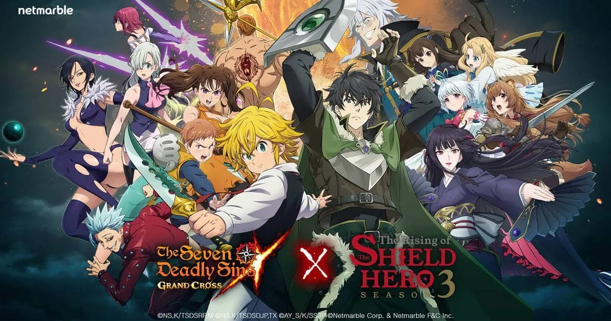 รีเทิร์นจัดเต็มอีกครั้งกับคอลแลปส์ ‘7 บาป X ผู้กล้าโล่ผงาด’ สุดพิเศษใน The Seven Deadly Sins: Grand Cross !