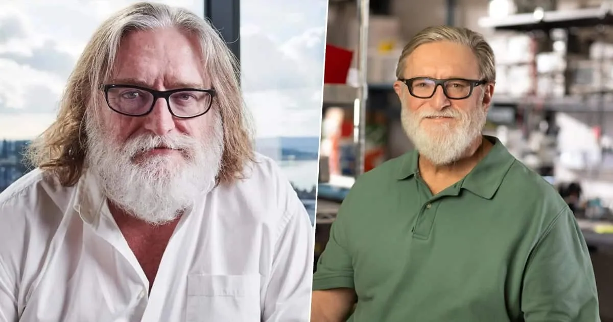 ชาวเน็ตทึ่ง Gabe Newell ผู้ก่อตั้ง Valve ในลุคใหม่ จำแทบไม่ได้