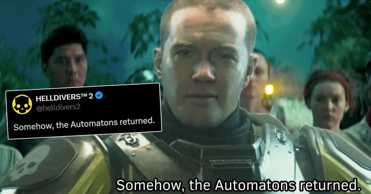 Helldivers 2 ประกาศฝ่าย Automaton รีเทิร์น ด้วยมีมแซว Star Wars