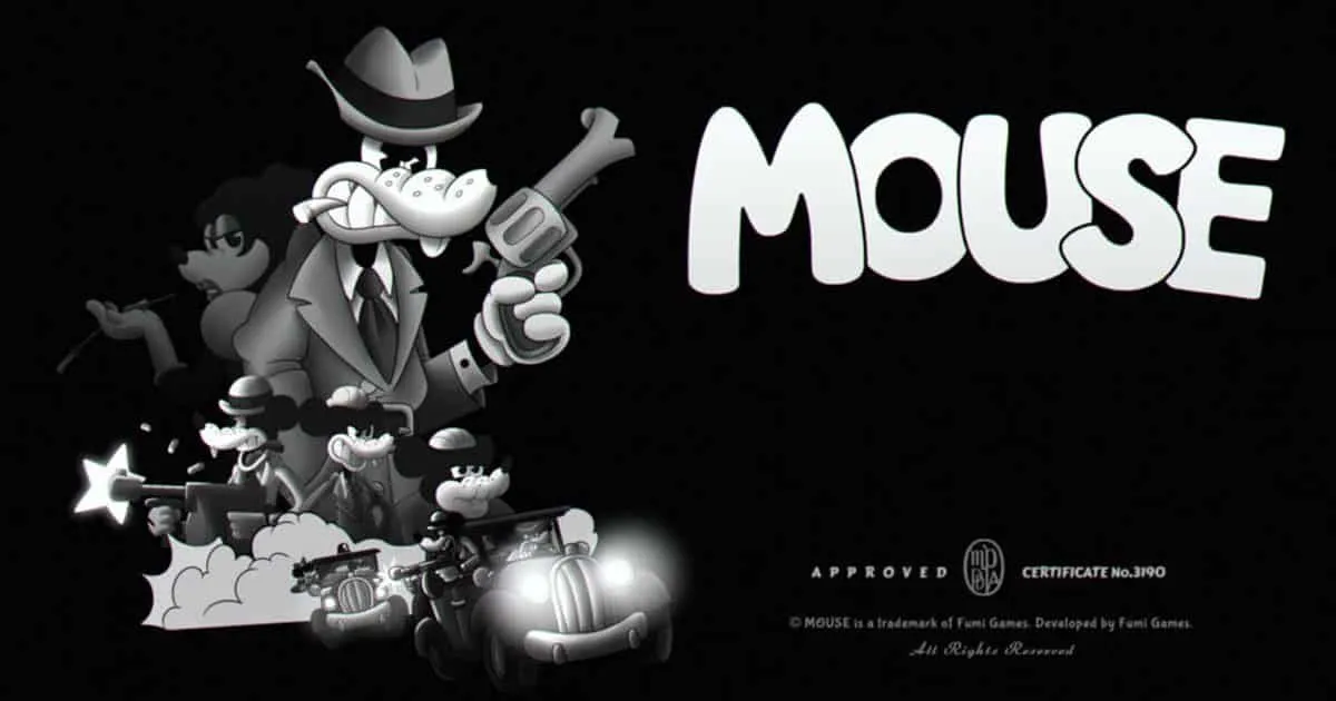 MOUSE เกม FPS แรงบันดาลใจจากการ์ตูนขาว-ดำ 1930s เผย Trailer พร้อม Screenshot