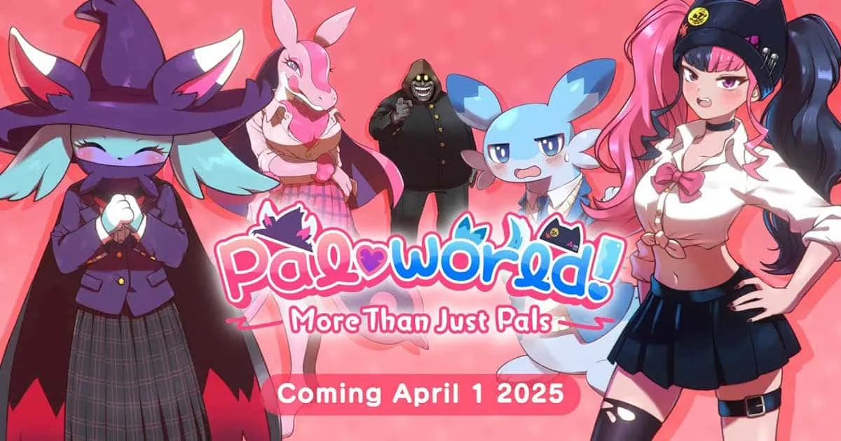 [April Fools Day] Pocketpair เปิดตัว Pal♡world! เกมจีบตัวละครในเกม Palworld วางจำหน่าย 1 เมษายนปีหน้า