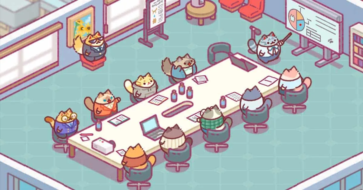 Office Cat Tycoon เกม Idle สร้างออฟฟิศสำหรับเหล่าเหมียว บนมือถือสโตร์ไทย