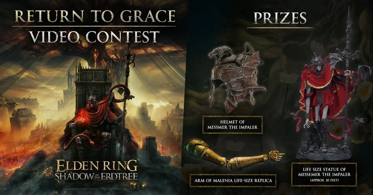 Elden Ring จัดกิจกรรม ท้ามอบรูปปั้นให้ผู้ที่สร้างเทรลเลอร์ได้แจ๋วที่สุด