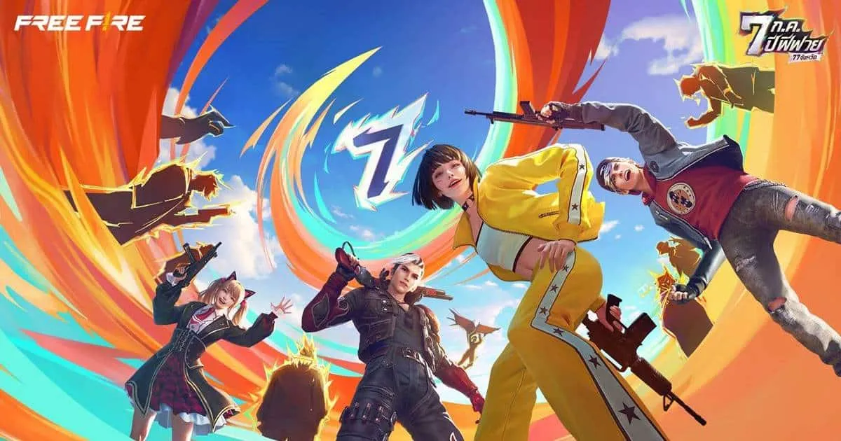 ร่วมฉลองครอบรอบ 7 ปี กับ Free Fire ขนทัพกิจกรรมพิเศษจัดเต็ม เริ่มแล้ววันนี้!