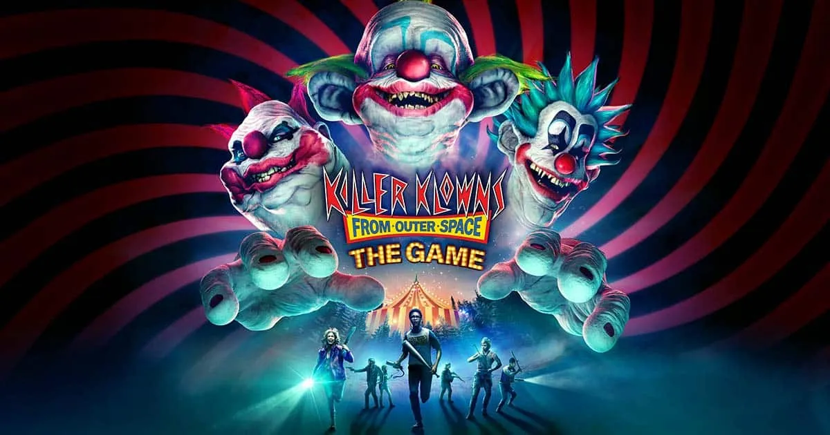 Killer Klowns from Outer Space: The Game เกมเอาตัวรอดสยองขวัญแบบ 4V1 วางจำหน่ายบน PC และคอนโซลแล้ว!
