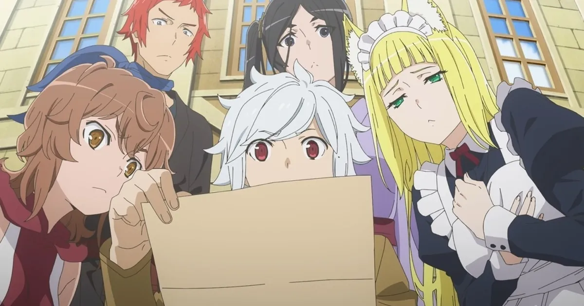 DanMachi มันผิดรึไงถ้าใจอยากจะพบรักในดันเจี้ยน ซีซั่น 5 ปล่อยคีย์วิชวลล่าสุด เตรียมฉายใบไม้ร่วงนี้