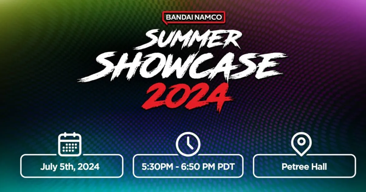 Bandai Namco เตรียมจัด Showcase ตัวเองในงาน Anime Expo 2024