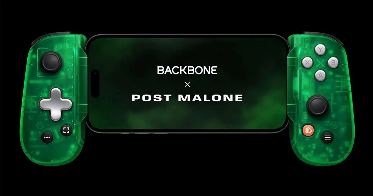 Post Malone จับมือกับ Backbone ออกจอยมือถือรุ่นลิมิเต็ดสุดไฉไล