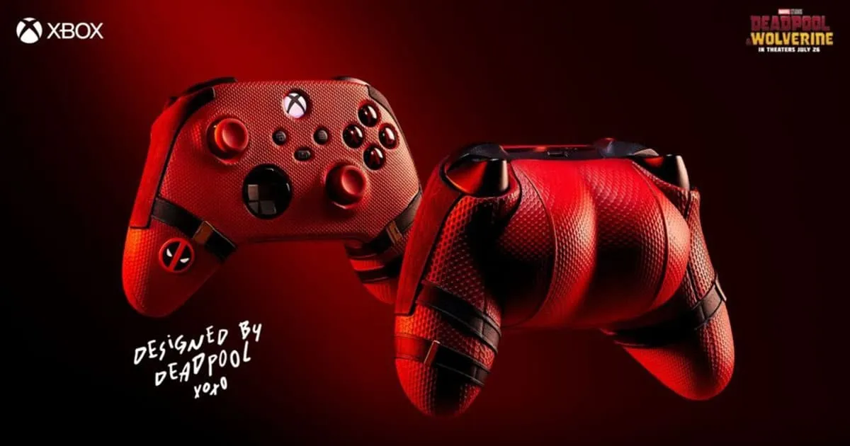 Xbox เปิดตัวคอนโทรลเลอร์ที่มีการออกแบบเป็นรูปก้นของ Deadpool