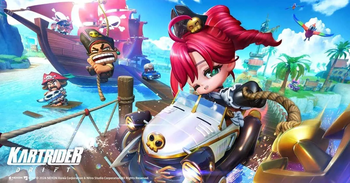 NEXON ประกาศอัปเดตธีมใหม่ ‘Pirate’ ใน ‘KartRider: Drift’!